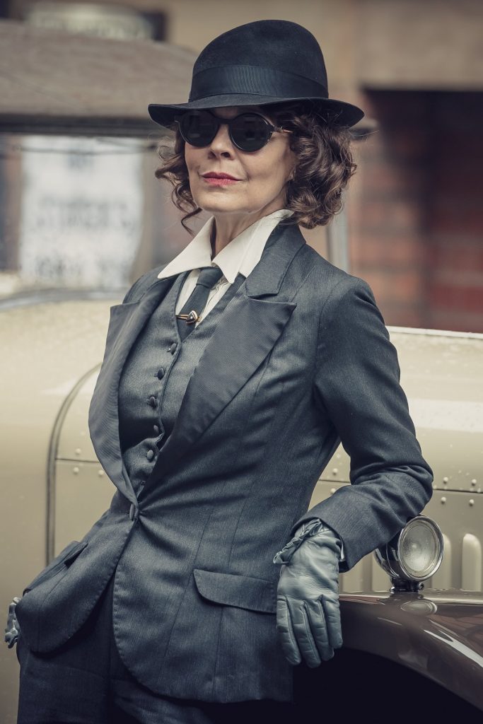 Peaky Blinders Aunt Polly Helen McCrory Black Blazer