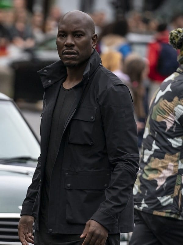 Tyrese Gibson F9 The Fast Saga Roman Black Jacket