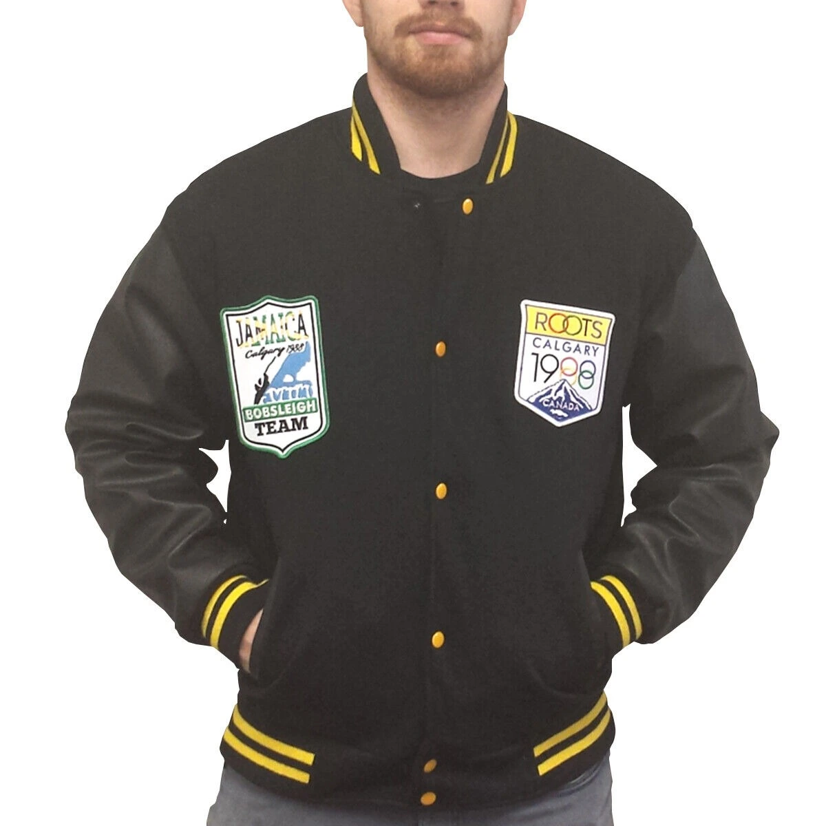 Ovo roots varsity jacket deals