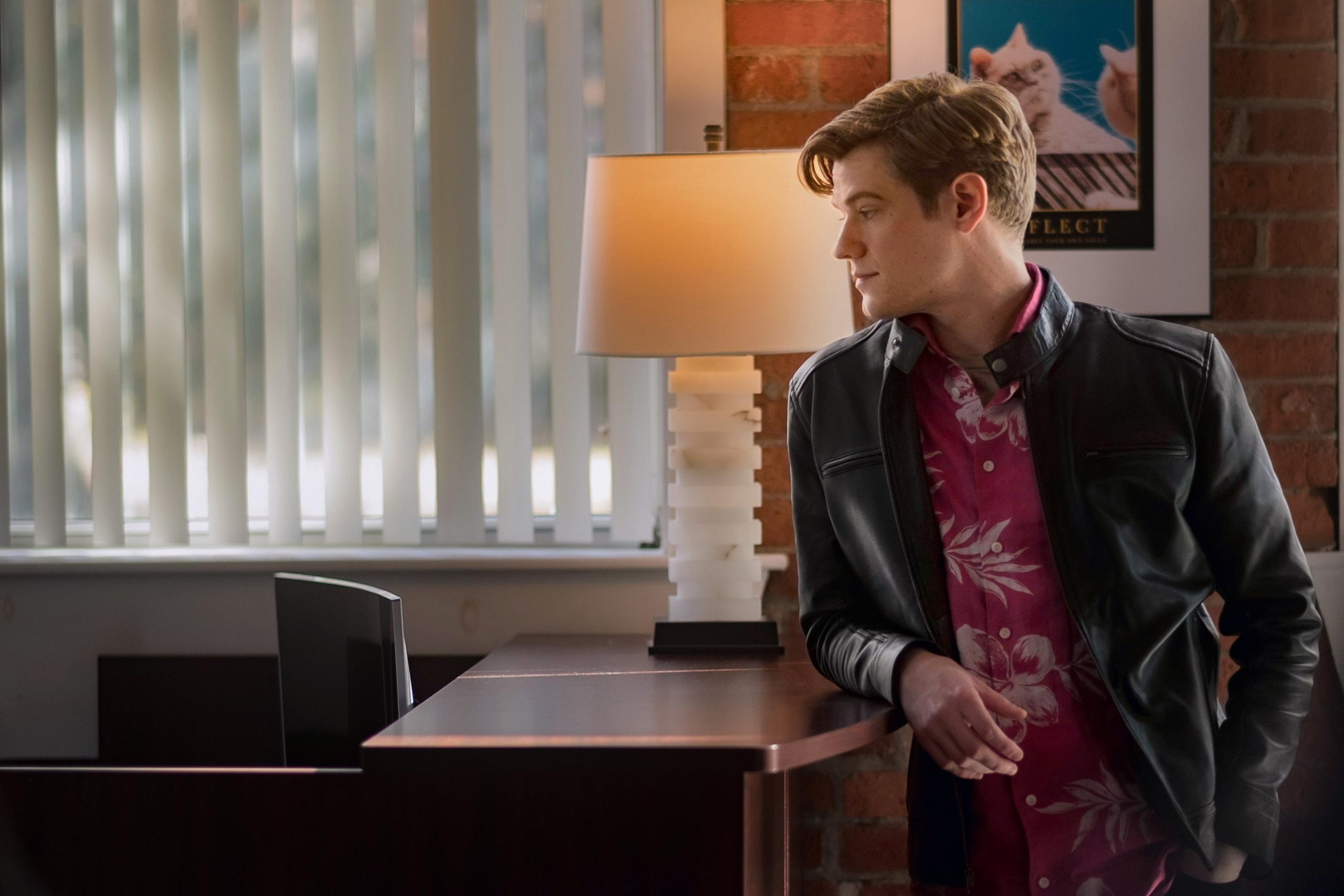 Lucas Till The Collective 2023 Black Jacket