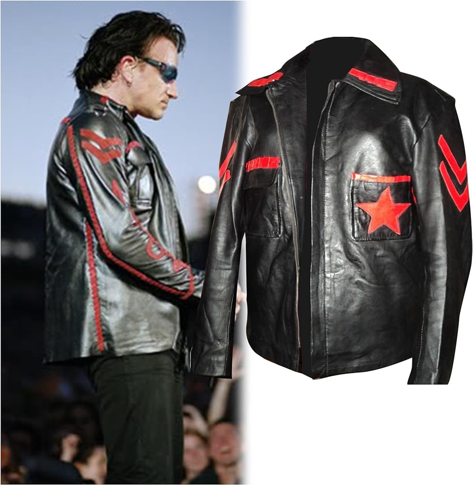 Mens U2 Bono Slane Castle 2001 2003 2007 Jacket